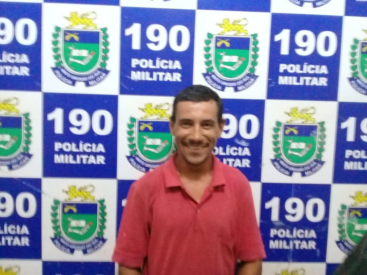 Jardineiro é abordado pela PM no bairro Santo André  estava desaparecido  em Três Lagoas